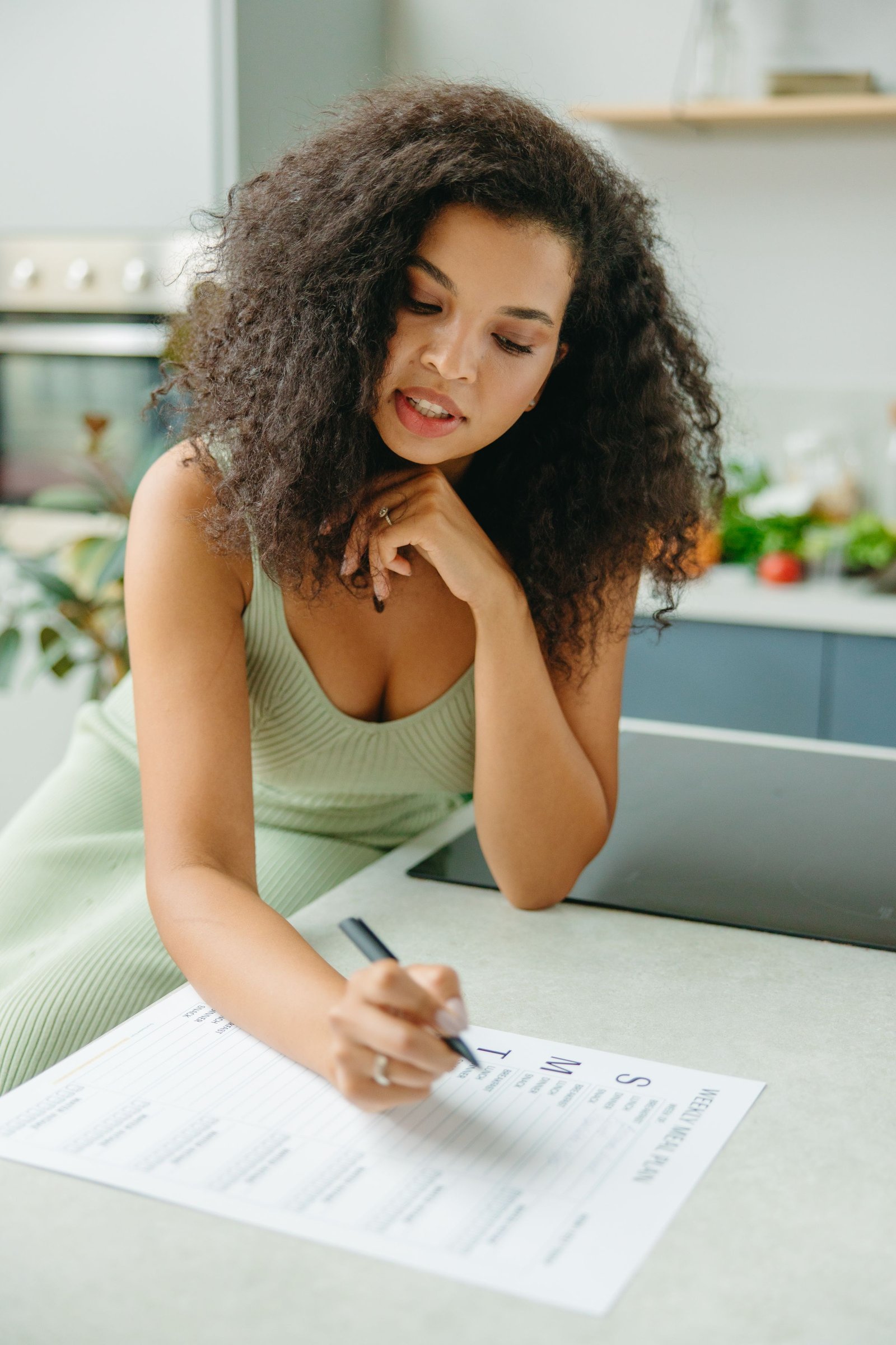 Notebook checklist for cutting back ultra-processed foods without perfectionism